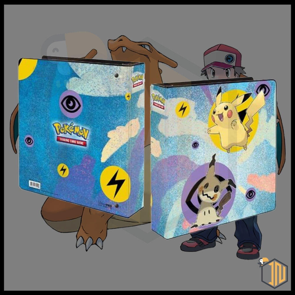 Pokémon - Album ad anelli Pikachu & Mimikyu