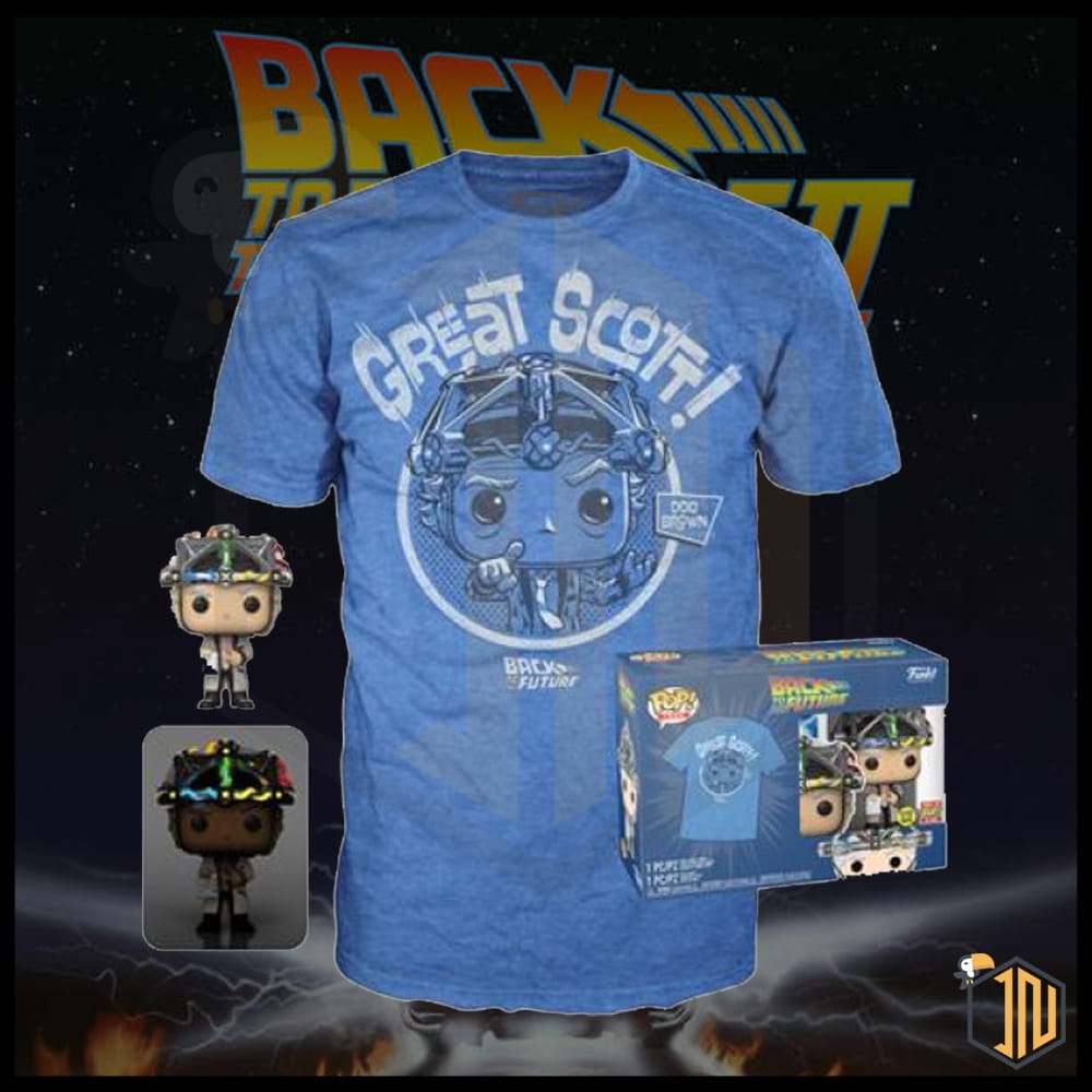 Back To The Future Funko POP! - Doc (Bundle Funko + T-Shirt)