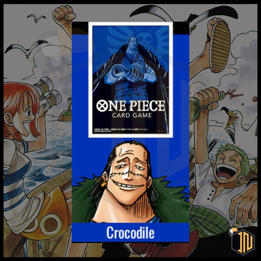 One Piece TCG Official Sleeves 01 (60pz) - Crocodile