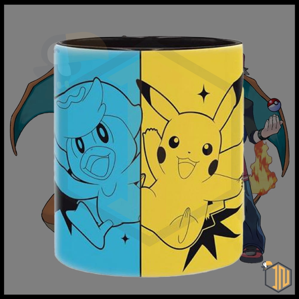 Pokémon Tazza con Pikachu e Quaxly