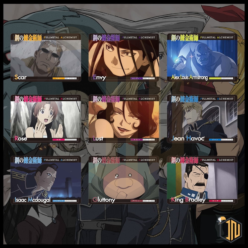 Fullmetal Alchemist Card Complete Set - immagine 7