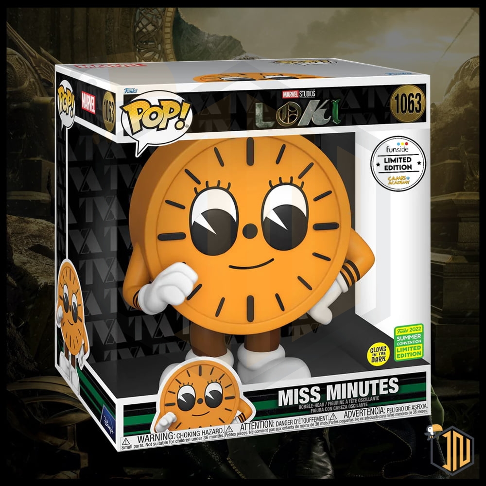 Loki Funko Pop! - Miss Minutes #1063 GITD