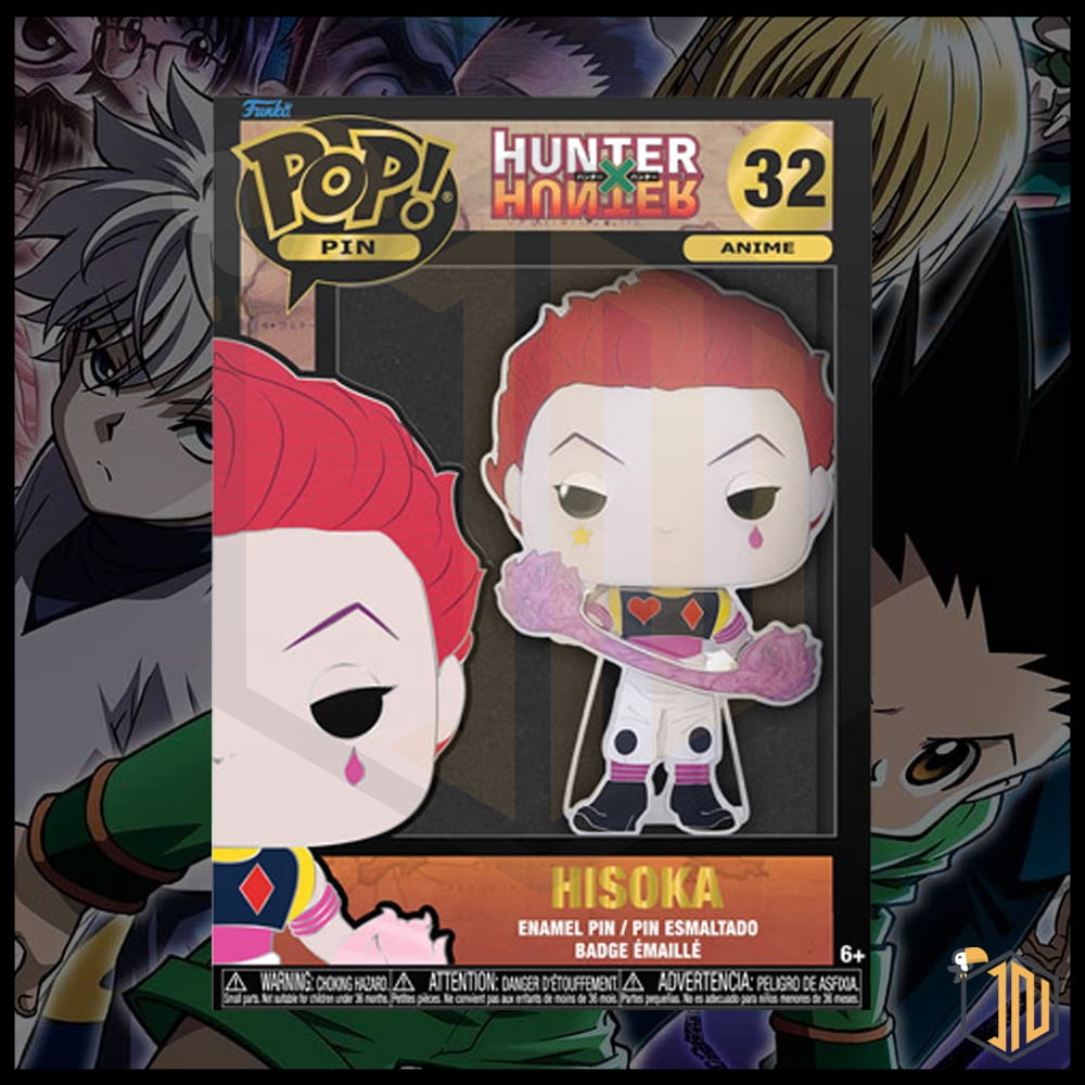 Hunter X Hunter Pop Large Pin - Hisoka #32