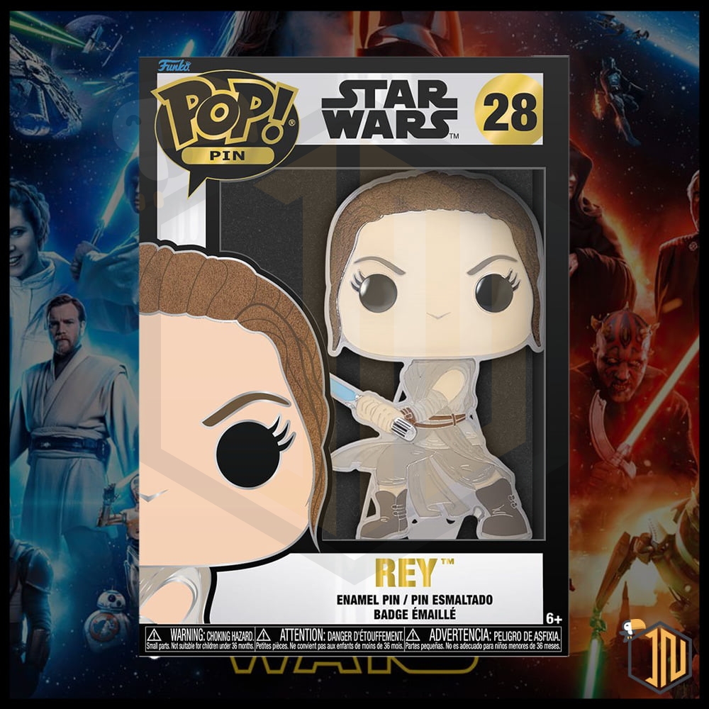 Star Wars Pop Large Pin - Rey #28
