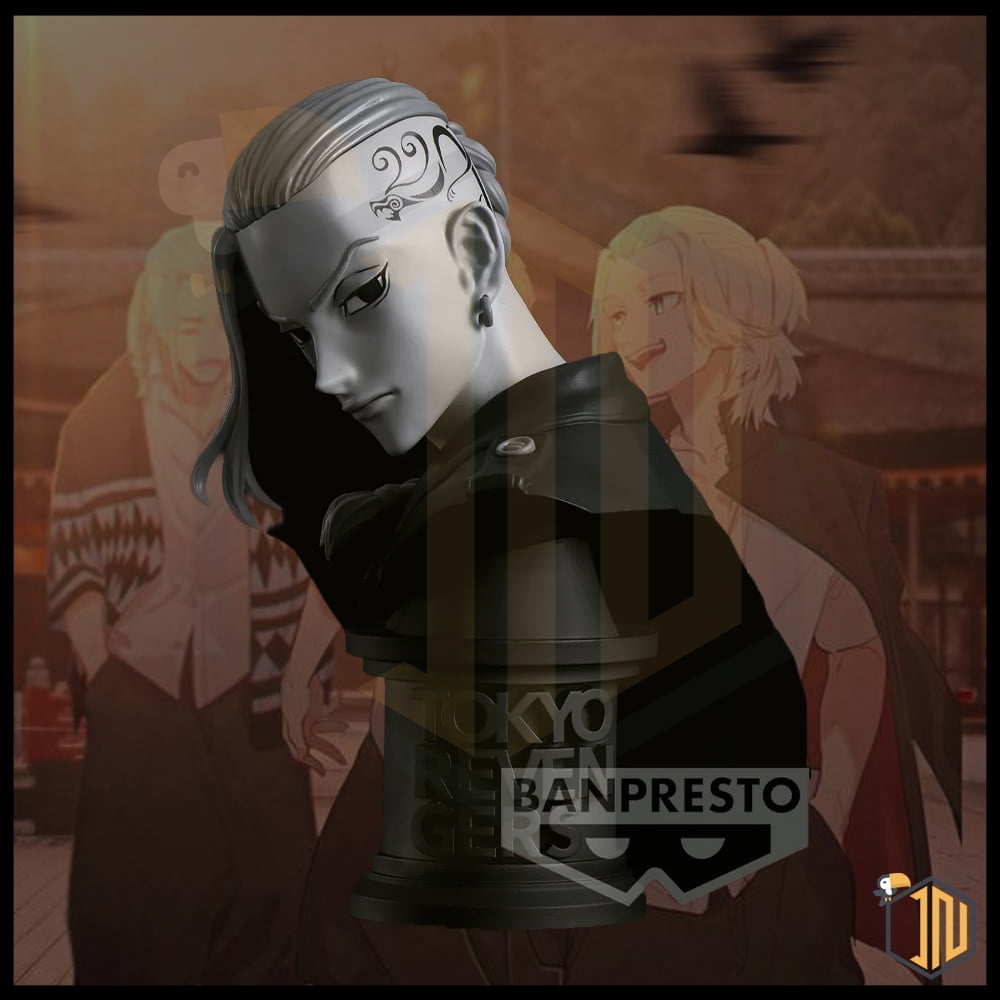 Tokyo Revengers - Ken Ryuguji (Versione B Bianco e Nero)