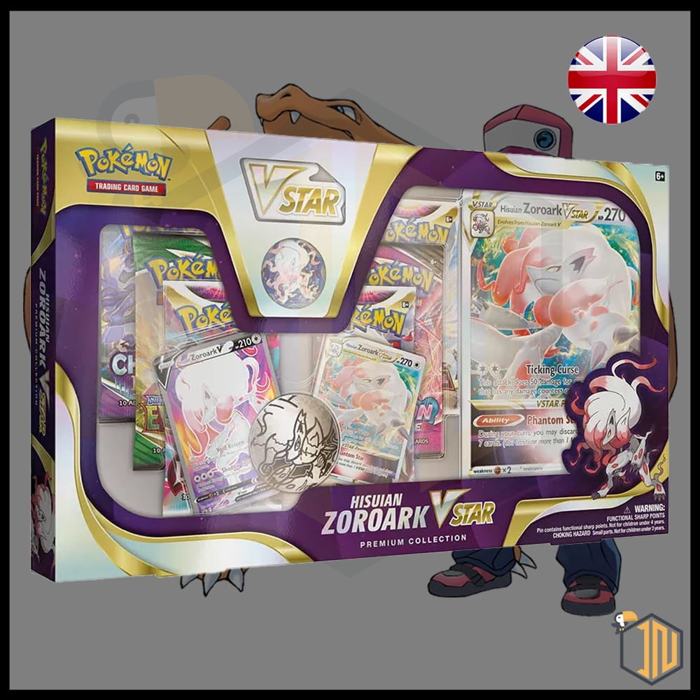 Pokémon TCG - Collezione Premium Zoroark di Hisui V ASTRO [ENG]
