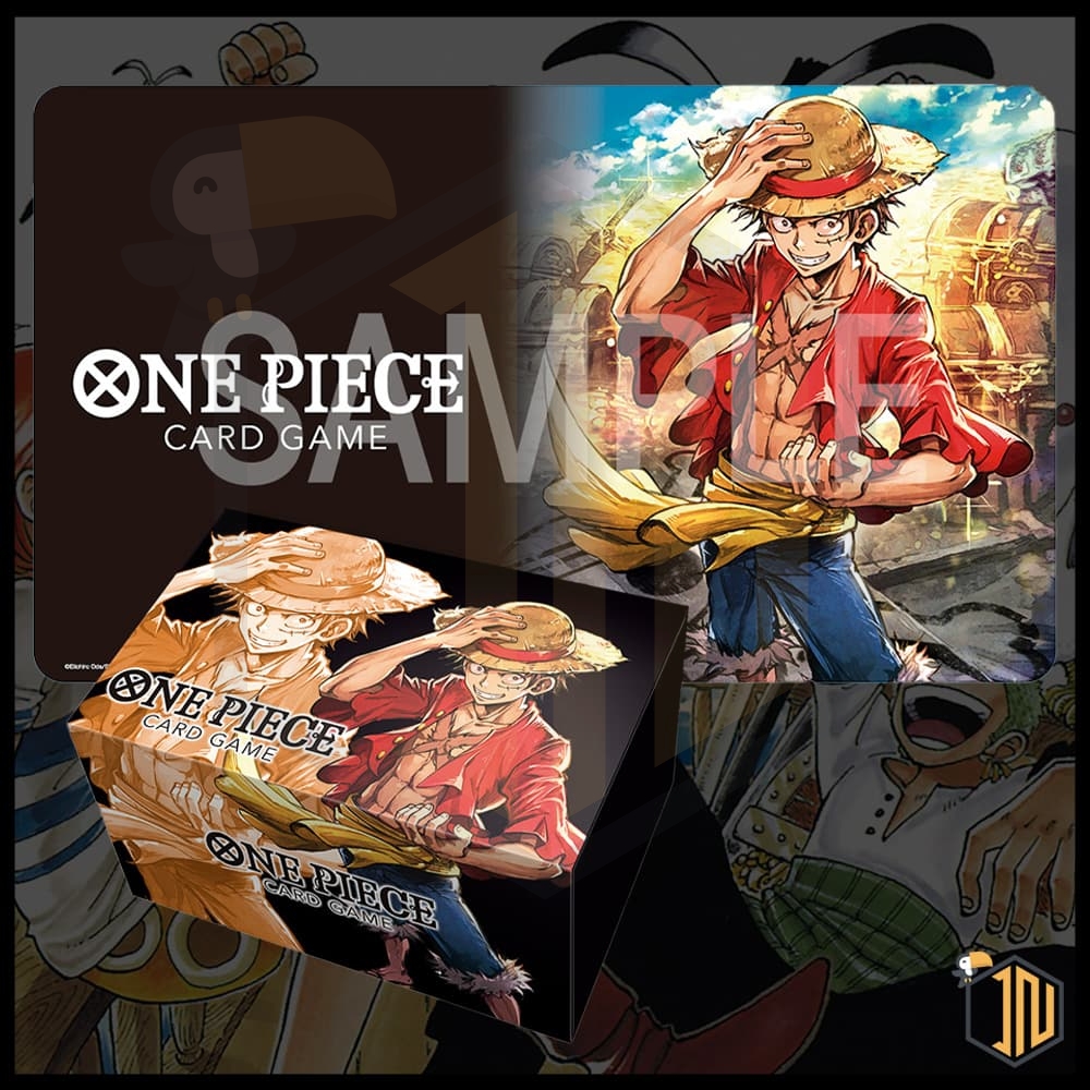 One Piece Card Game - Playmat e Portadeck Luffy