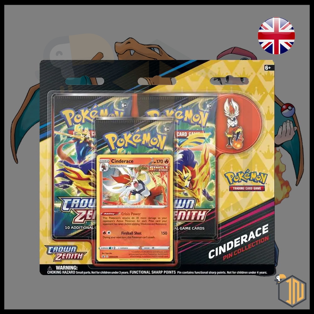 Pokémon TCG Pin Crown Zenith - Cinderece [ENG]