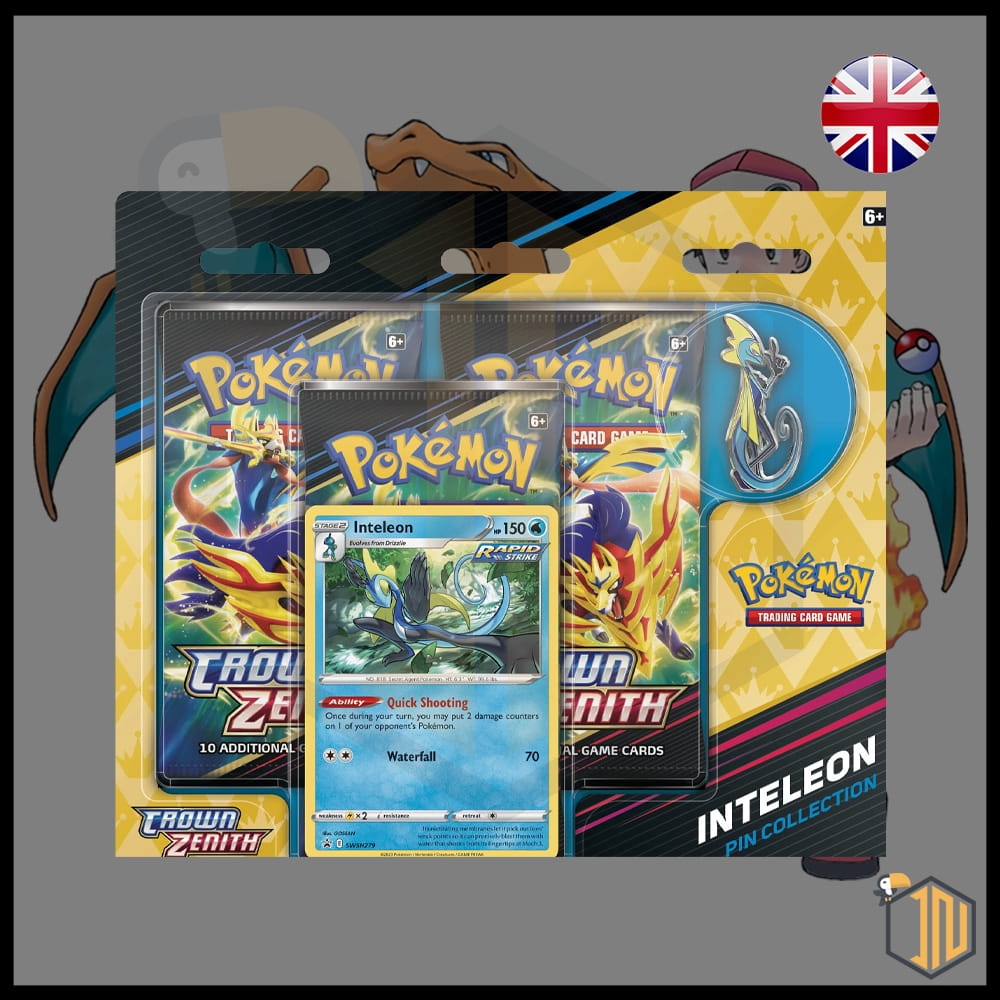 Pokémon TCG Pin Crown Zenith - Inteleon [ENG]