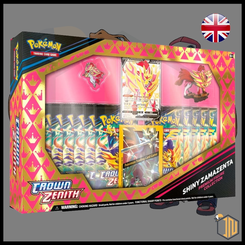 Pokémon TCG - Collezione Premium Crown Zenith Zacian/Zamazenta assortito [ENG]