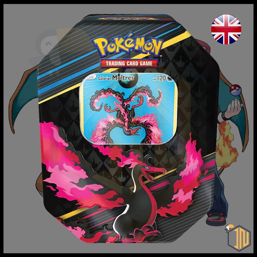 Pokémon TCG Tin Crown Zenith Special Art - Moltres di Galar [ENG]