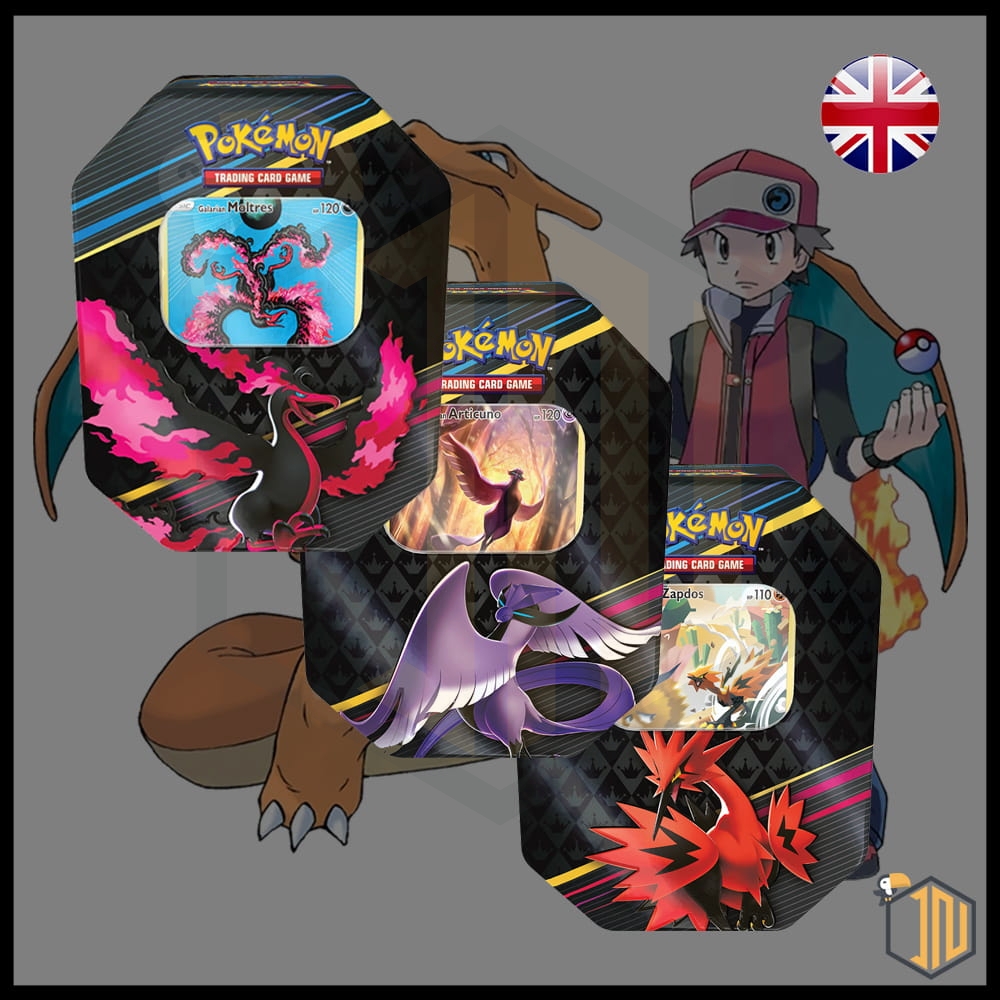 Pokémon TCG Tin Crown Zenith Special Art - Full trio set [ENG]
