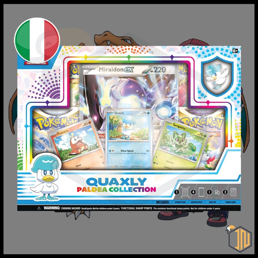 Pokémon TCG - Collezione Paldea Quaxly [Miraidon EX] [ITA]