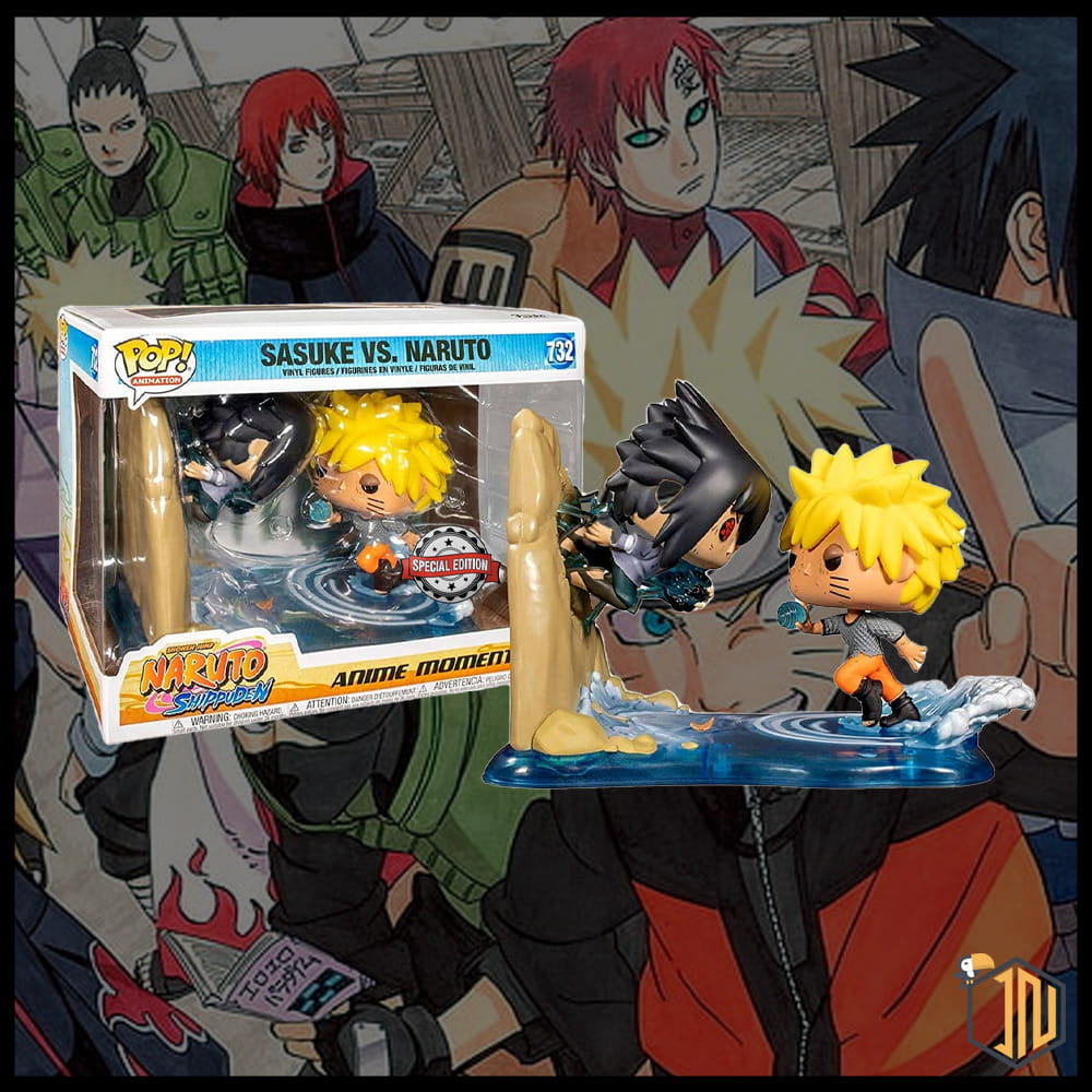 Naruto Shippuden Funko POP! - Naruto Vs Sasuke (Moment)