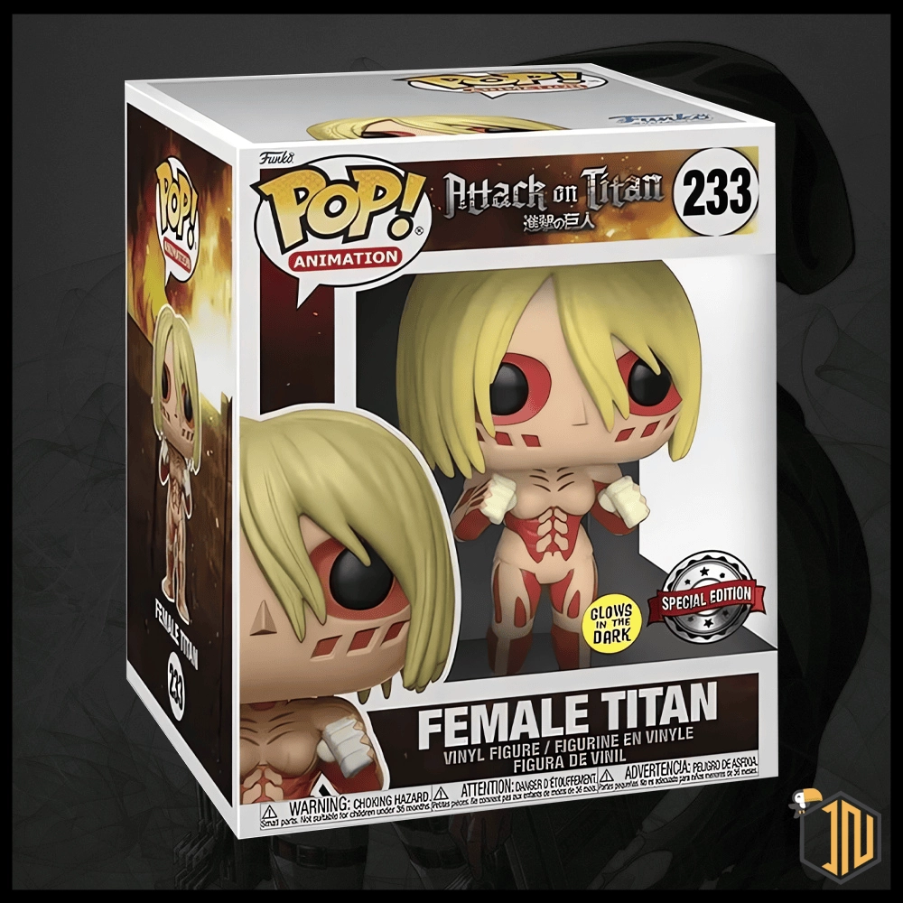 L'attacco dei giganti Funko POP! - Female Titan GITD #233
