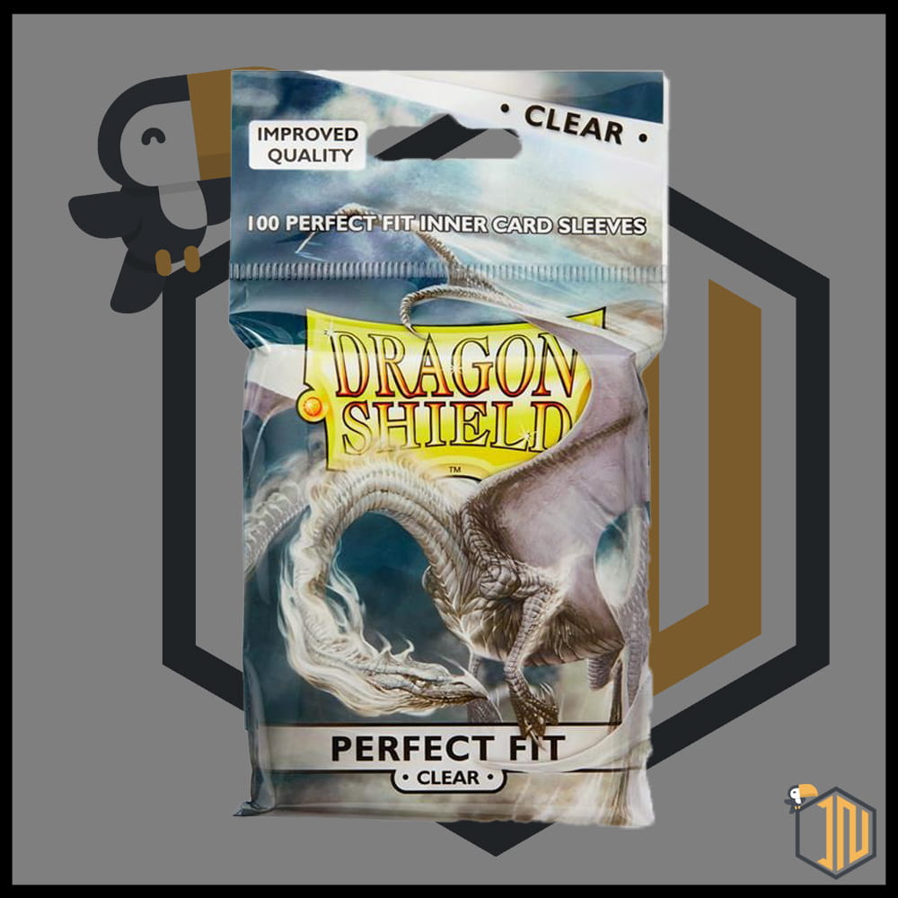 Sleeves Perfect Fit 100pz (Dragon Shield)