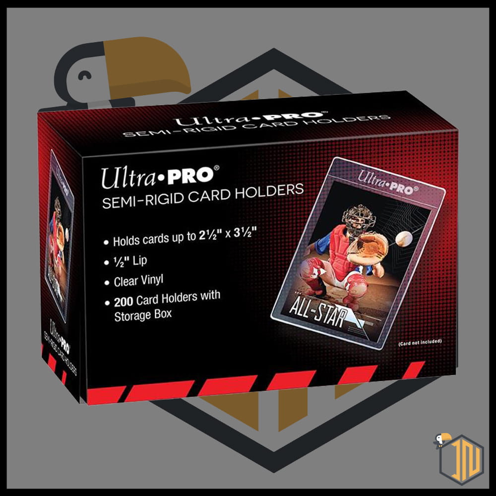 Semi-Rigid 1/2" Lip Sleeves 200ct Top Loader Soft