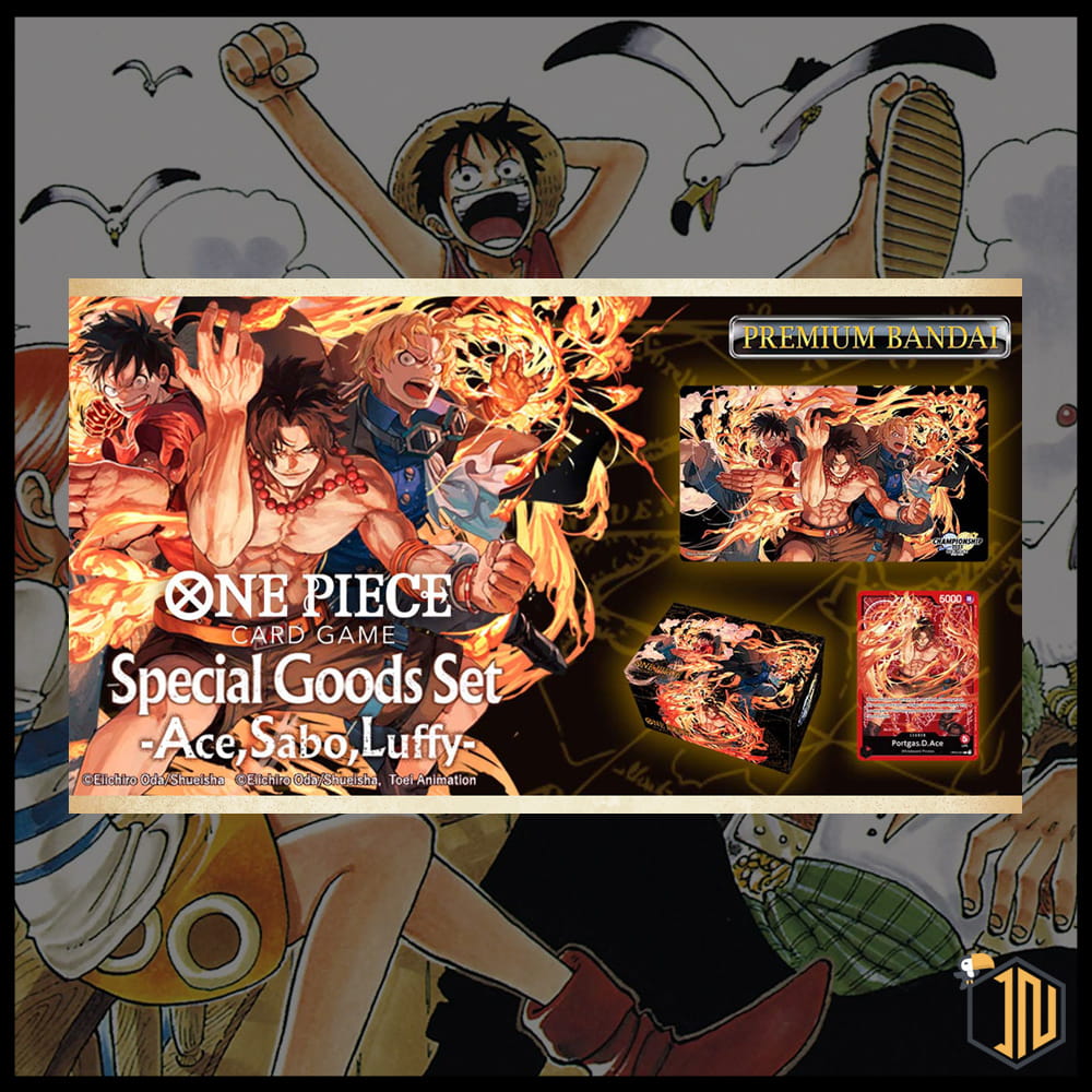 One Piece Card Game - Special Goods Set: Ace, Sabo, Luffy Championship