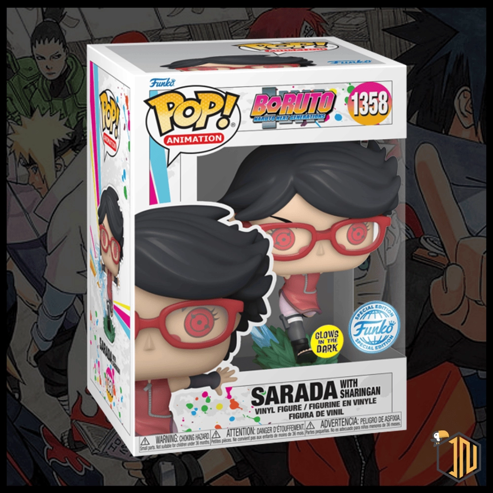 Boruto Funko POP! - Sarada with Sharingan GITD #1358
