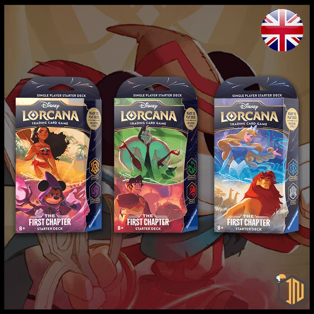 Lorcana - The First Chapter Starter Deck (3 Starter Deck tris) [ENG]