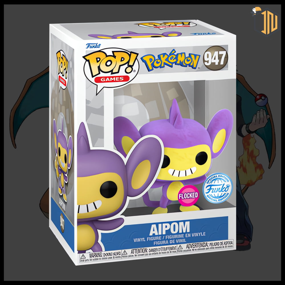 Pokémon Funko POP! - Aipom (flocked) Special Edition