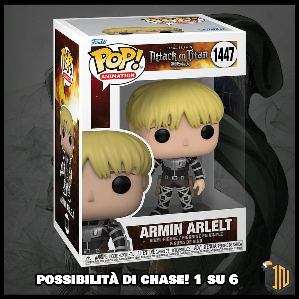 L'attacco dei giganti Funko POP! - Armin Arlelt #1447