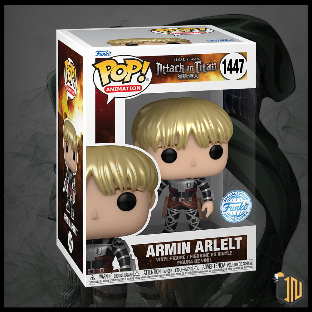 L'attacco dei giganti Funko POP! - Armin Arlelt #1447 (Metallic)