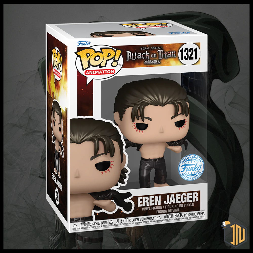 L'attacco dei giganti Funko POP! - Eren Jeager #1321 (Metallic)