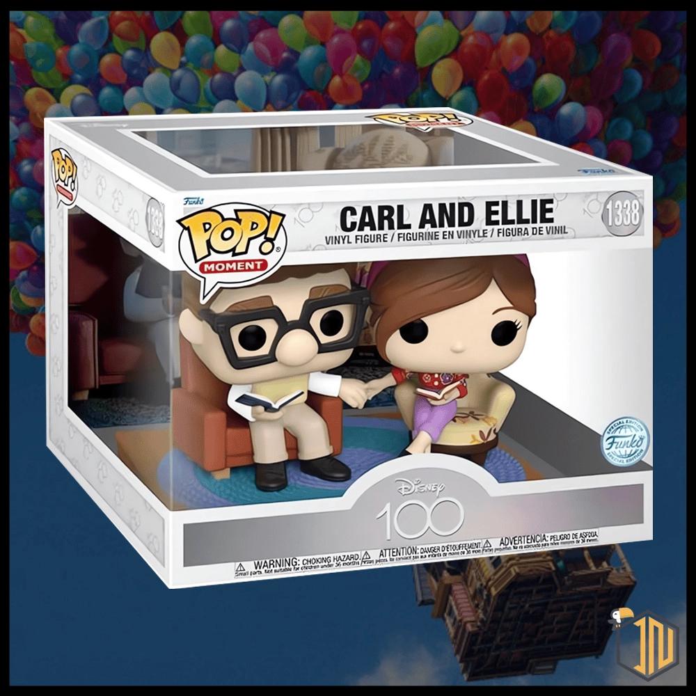 Disney UP! Funko POP! - Carl & Ellie Young (Moments) #1388