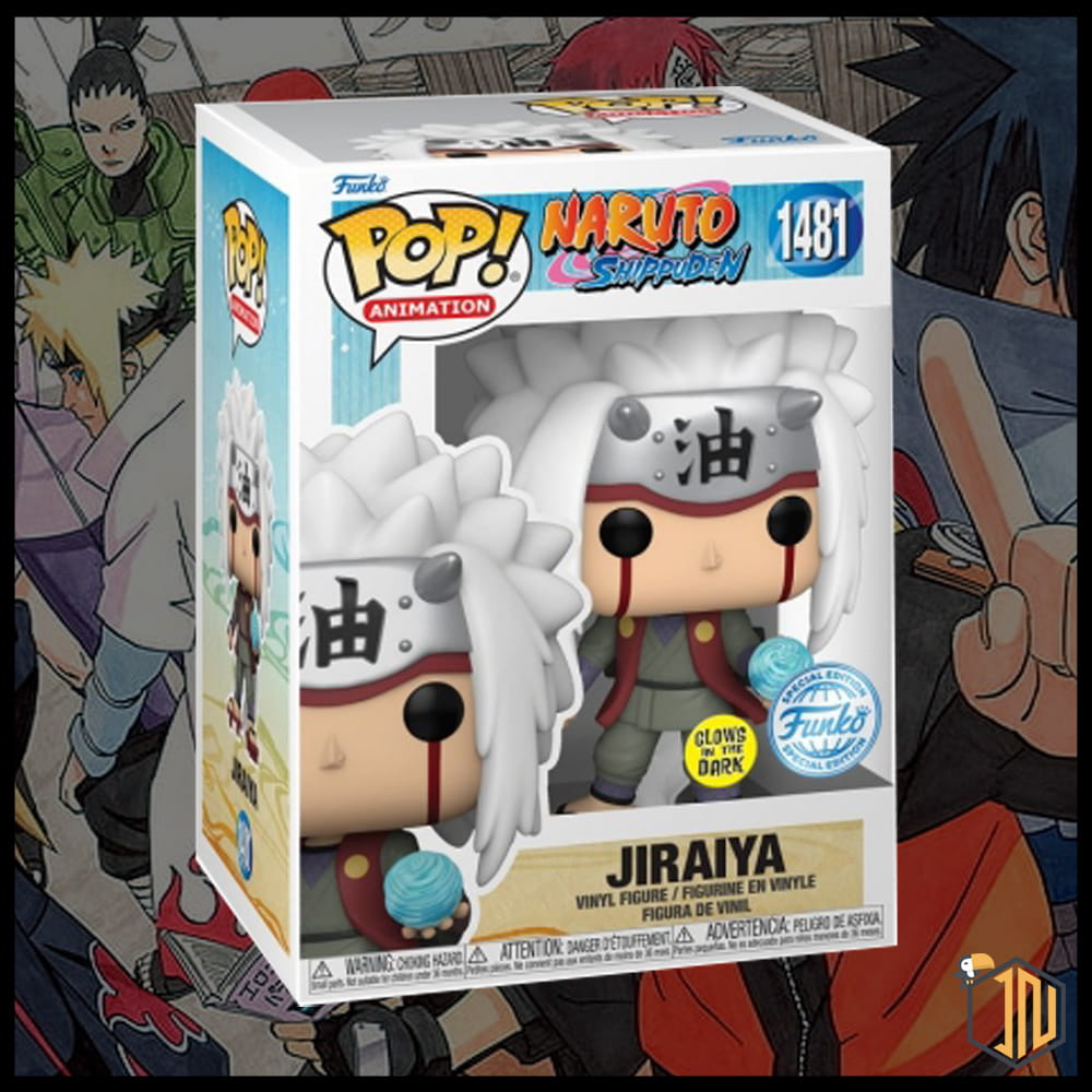 Naruto Shippuden Funko POP! - Jiraiya With Rasengan #1481 GITD