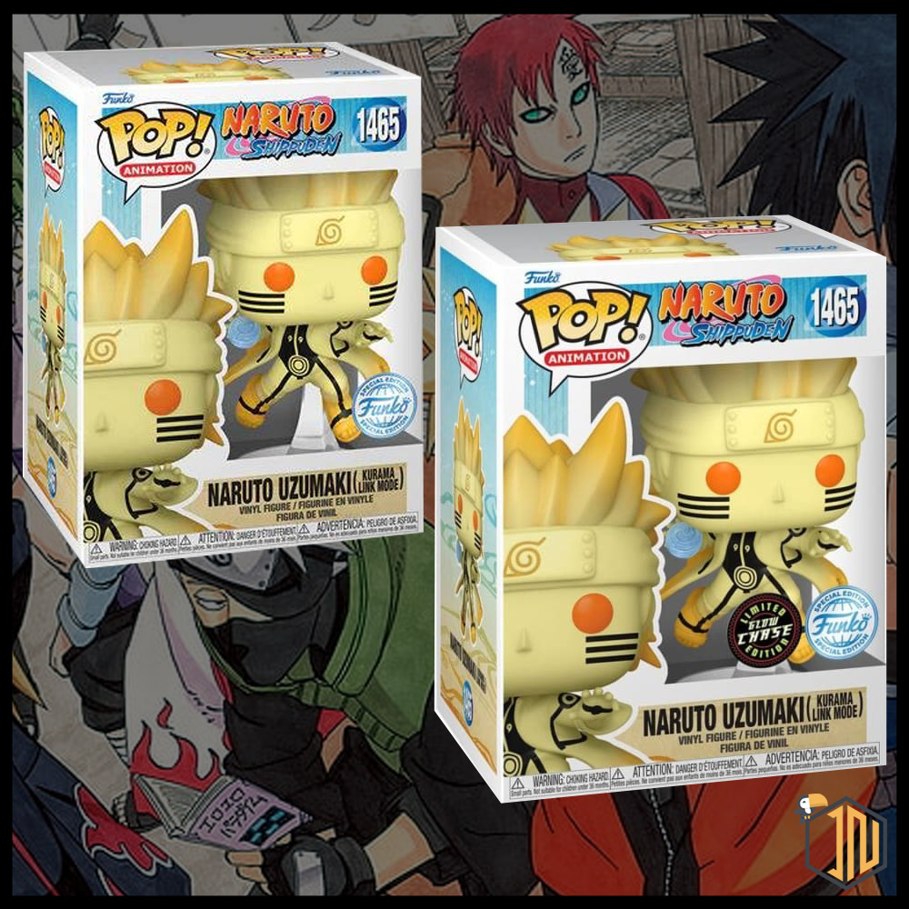 Naruto Funko POP! - Naruto Uzumaki (Kurama Link Mode) Bundle