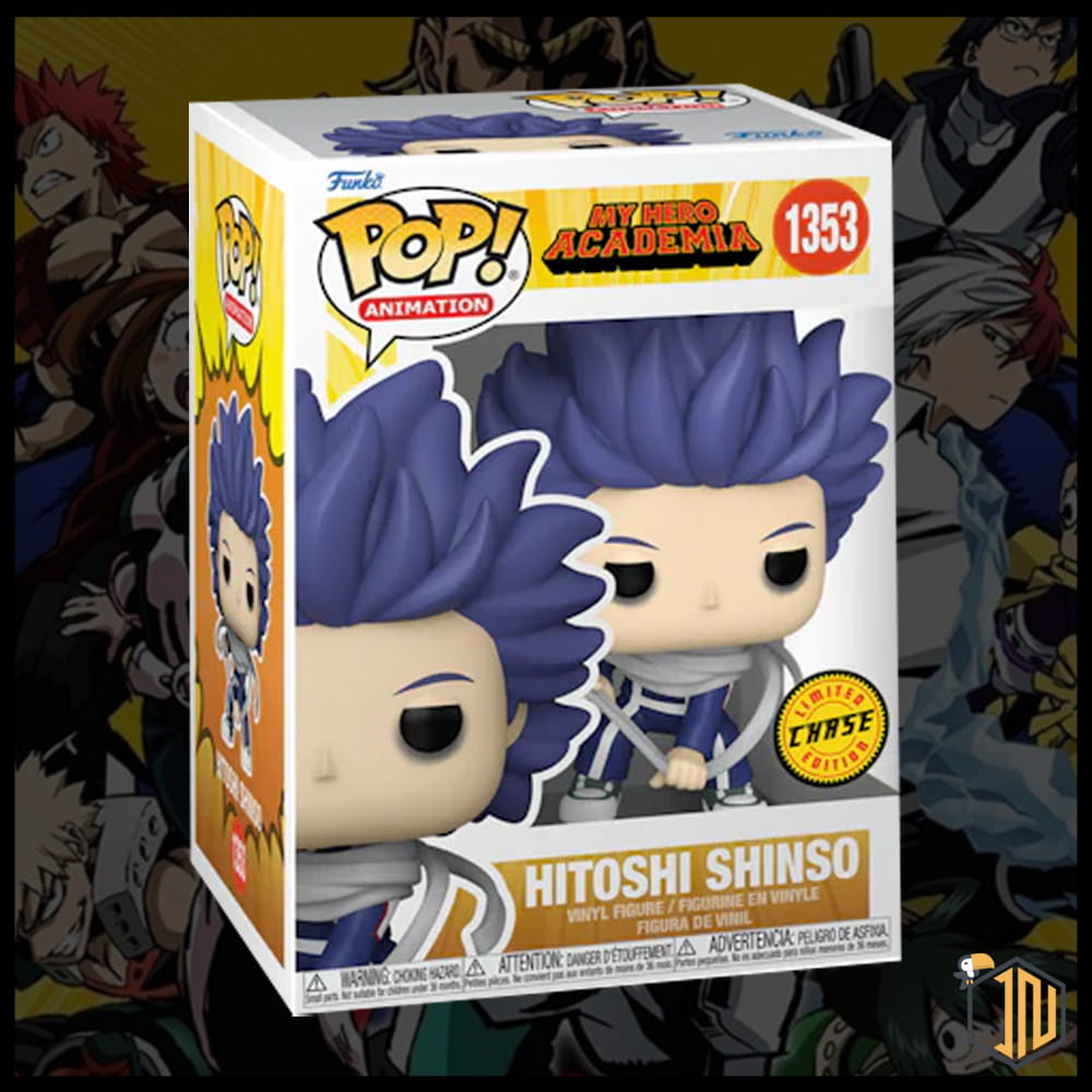 My Hero Academia Funko POP! - Hitoshi Shinso #1353 Bundle normale + chase - immagine 3