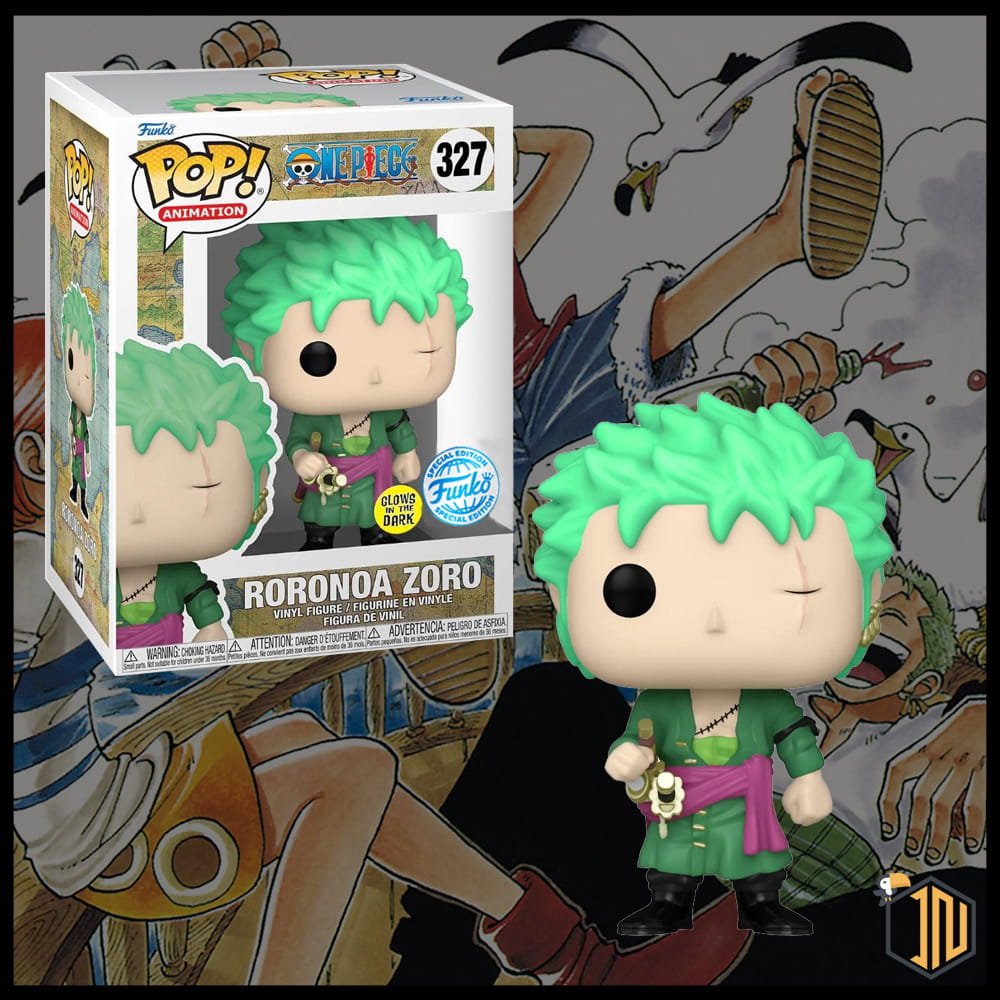 One Piece Funko POP! - Roronoa Zoro #327 GITD