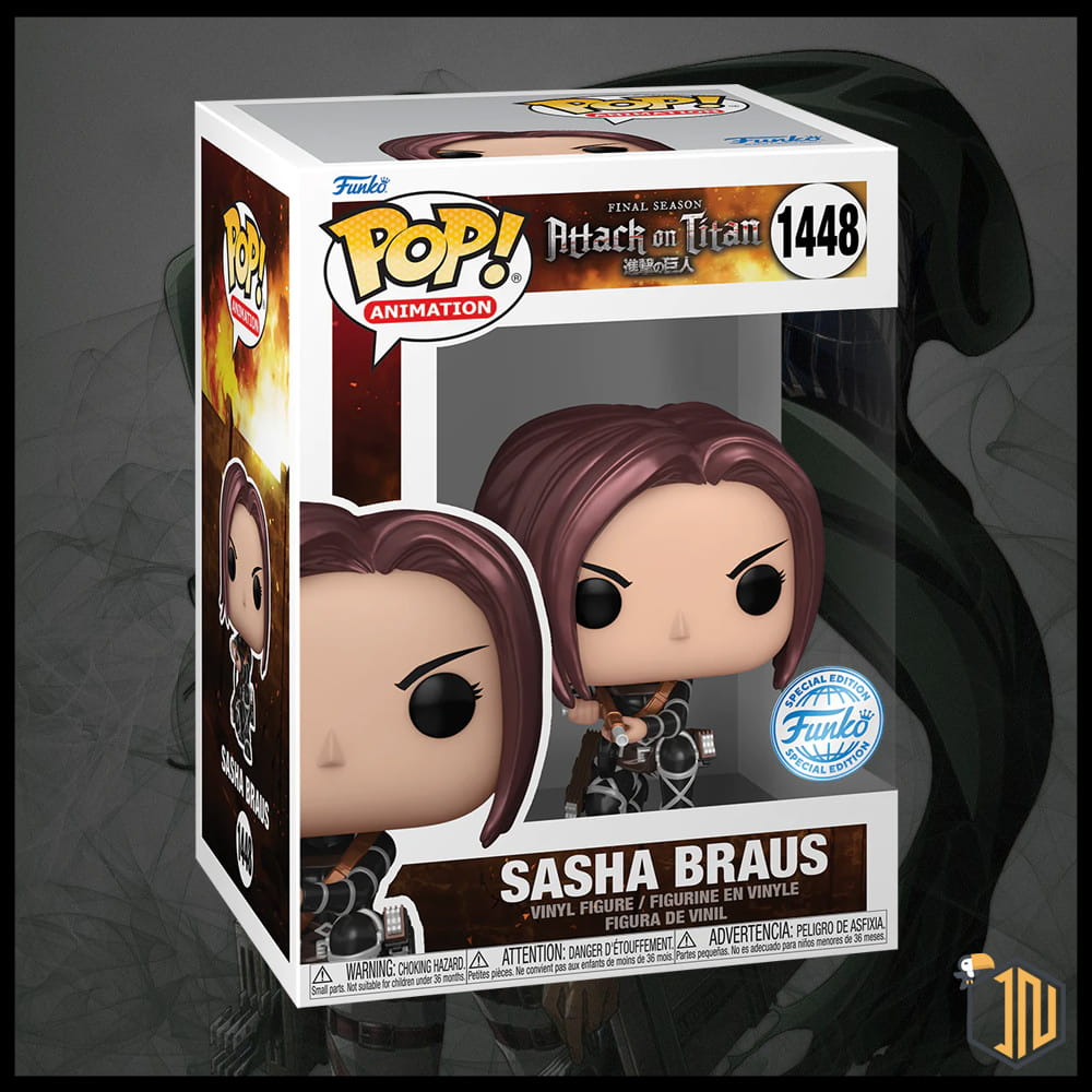 L'attacco dei giganti Funko POP! - Sasha Braus #1448 (Metallic)