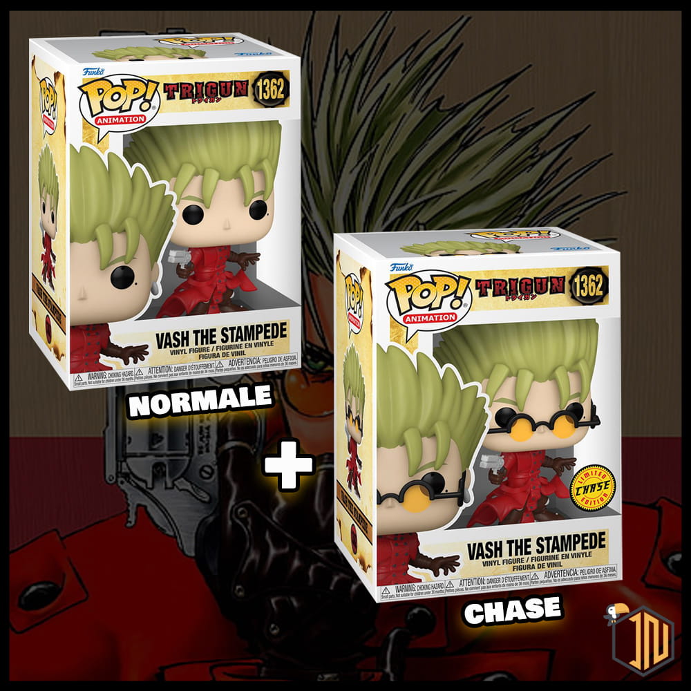 Trigun Funko POP! - Vash The Stampede  #1362 Bundle Normale + Chase