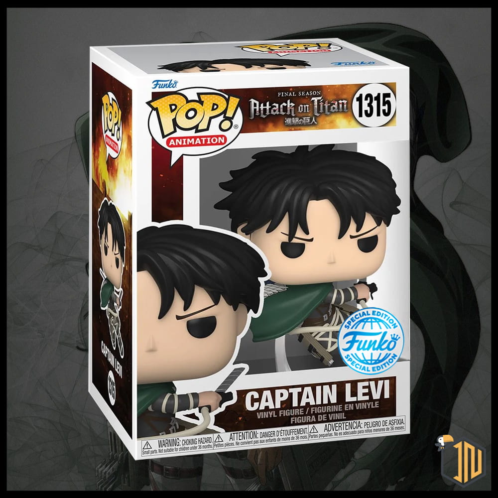 L'attacco dei giganti Funko POP! - Captain Levi #1315