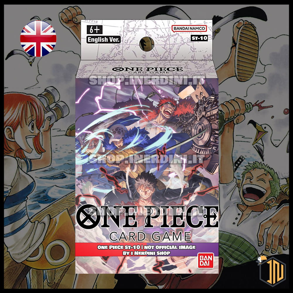 One Piece Card Game TCG - Deck ST-10 The Three Captains (Ultra Deck) [ENG]
