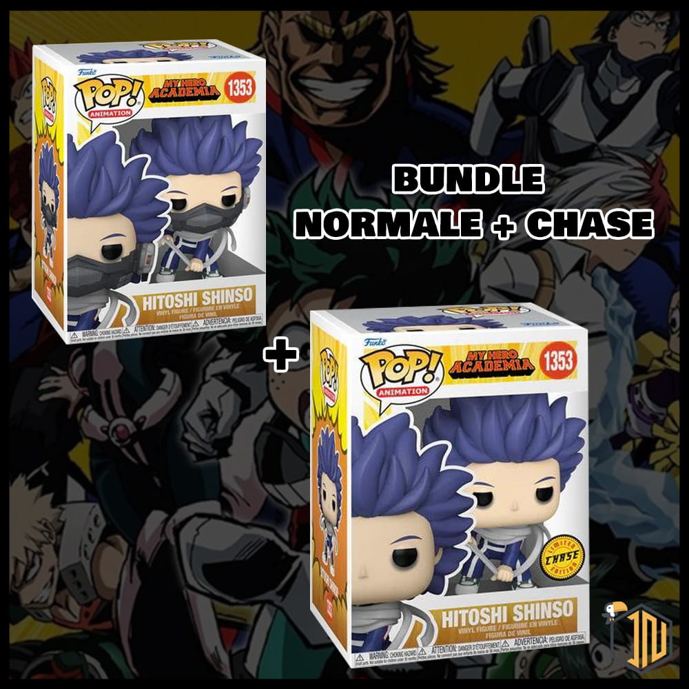 My Hero Academia Funko POP! - Hitoshi Shinso #1353 Bundle normale + chase