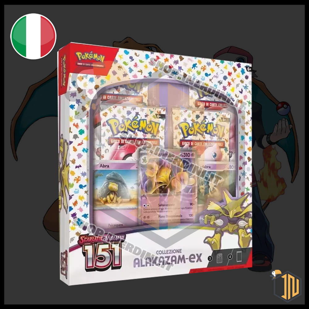 Pokémon TCG - Collezione Alakazam-EX 151 [ITA]