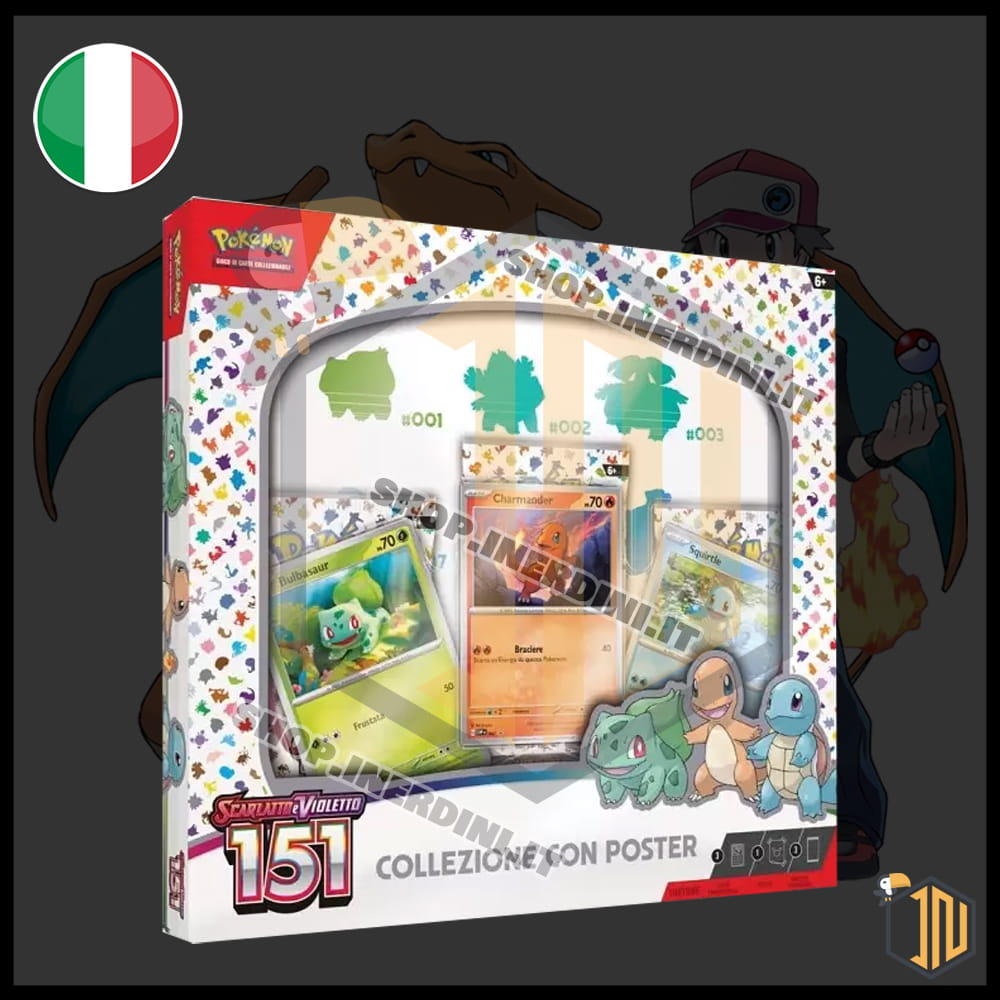 Pokémon TCG - Collezione Starter 151 con Poster [ITA]