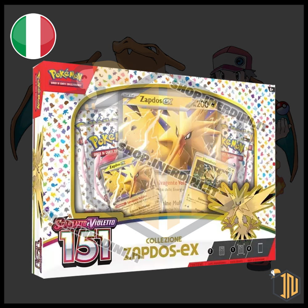 Pokémon TCG - Collezione Zapdos-EX 151 [ITA]