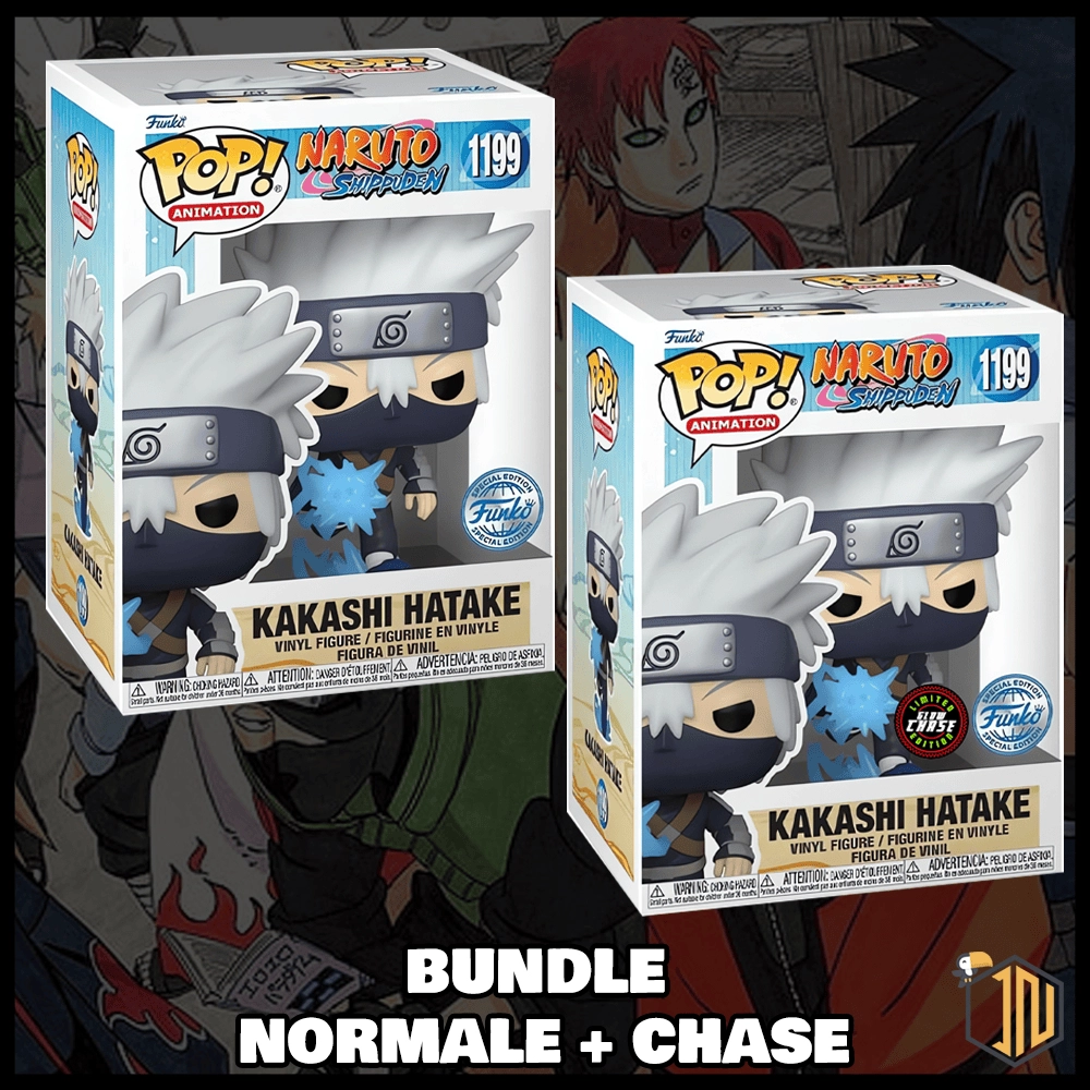 Naruto Shippuden Funko POP! - Kakashi Hatake #1199 Bundle Normale + Chase