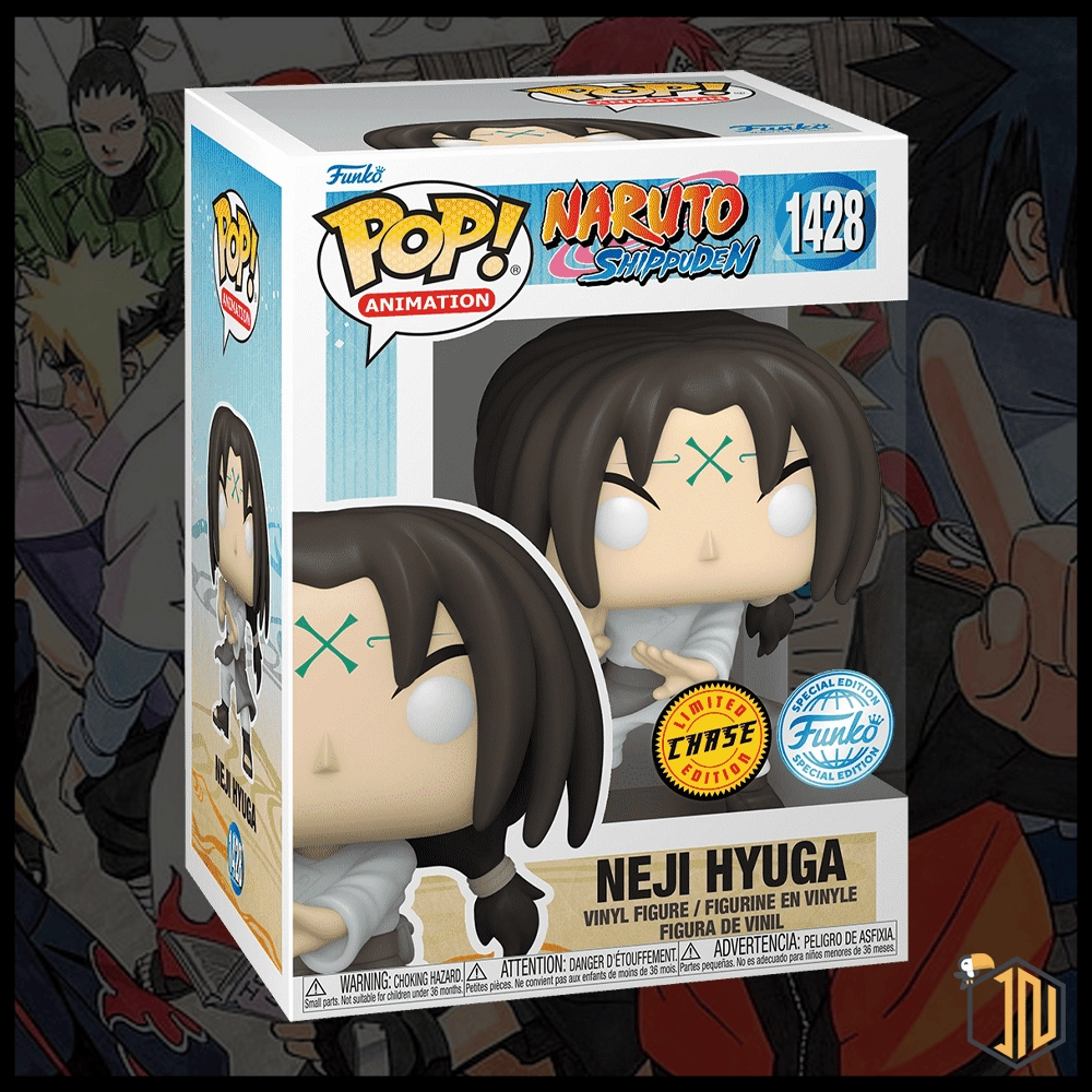 Naruto Shippuden Funko POP! - Neji Hyuga #1428 Bundle Normale + Chase - immagine 3