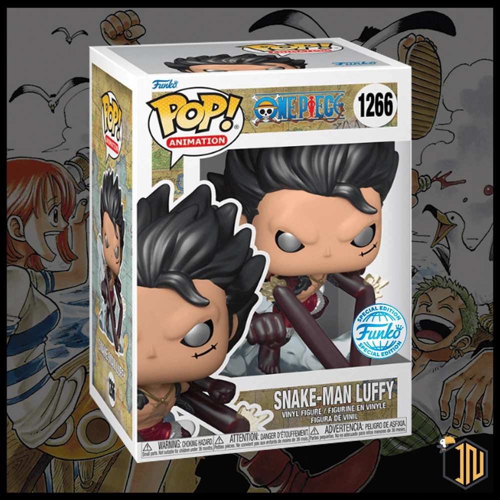 One Piece Funko POP! - Snake-Man Luffy #1266 (Metallic)