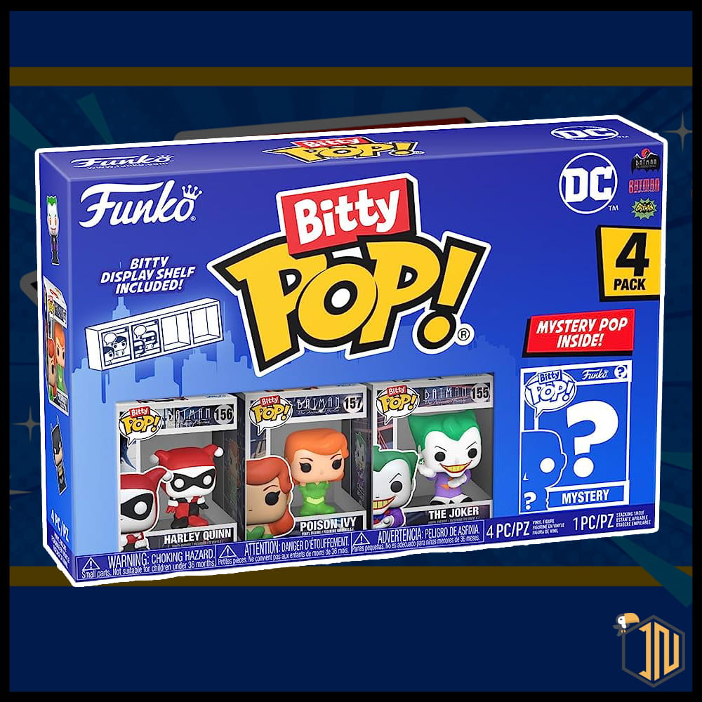 Bitty Pop! - Harley Quinn 4 pack