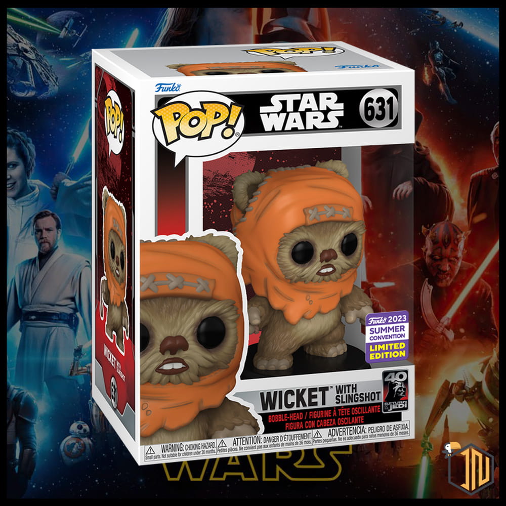 Star Wars Funko POP! - Wicket with slingshot #631