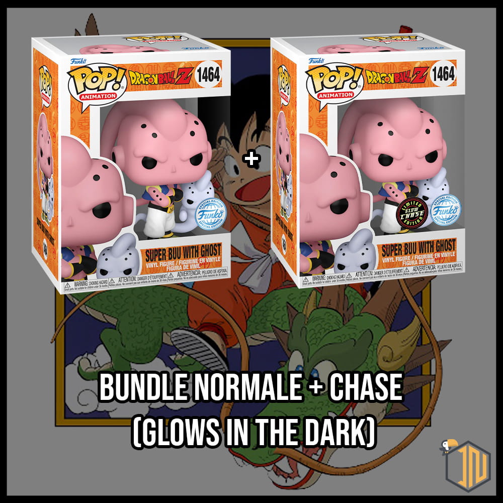 Dragon Ball Z Funko POP! - Super Buu with Ghost #1464 Bundle Normale + Chase