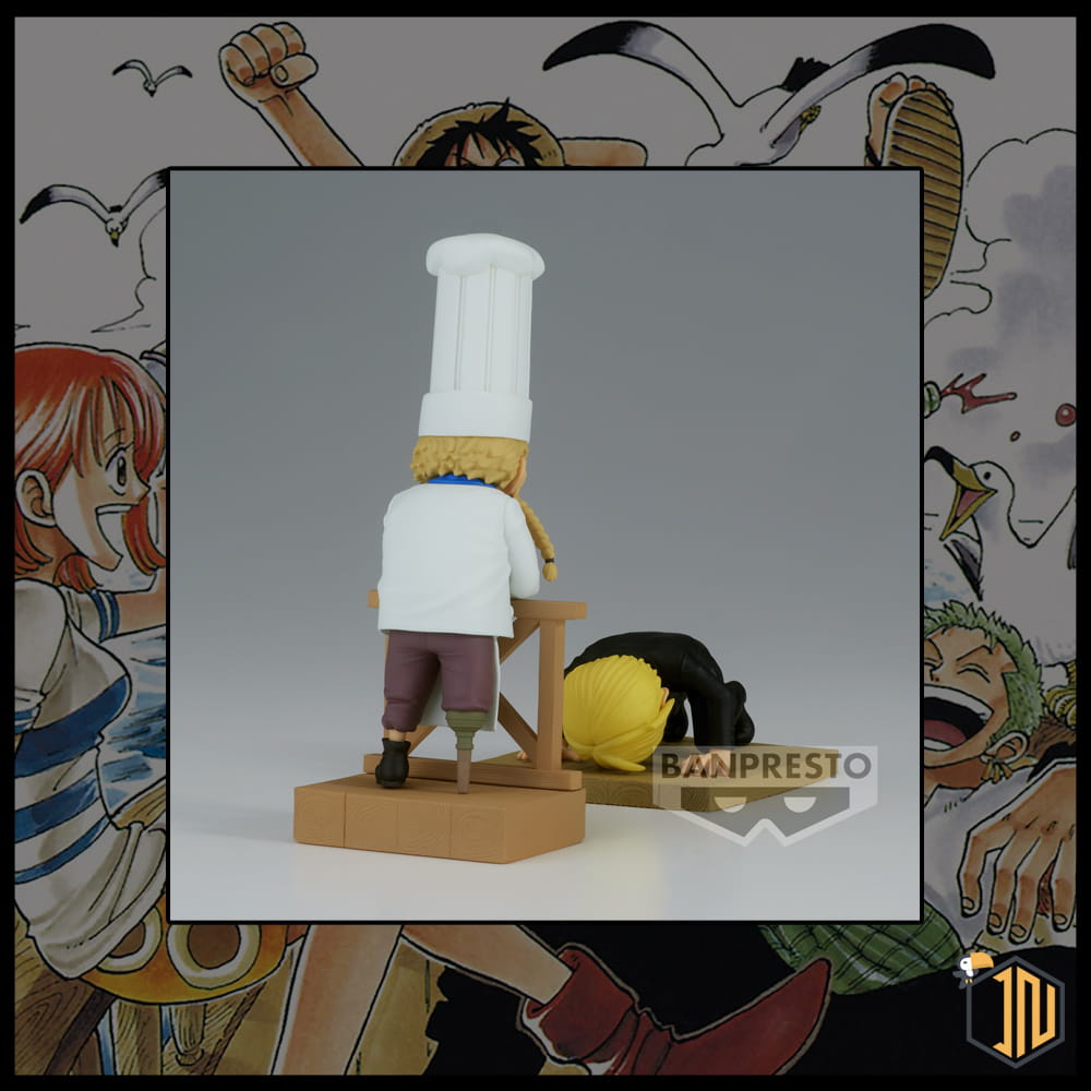 One Piece World Collectable Figure Log Stories - Sanji & Zeff - immagine 4