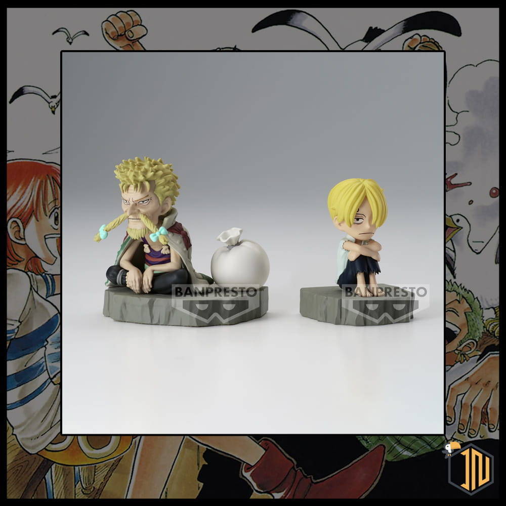 One Piece World Collectable Figure Log Stories - Sanji & Zeff (Youngs)