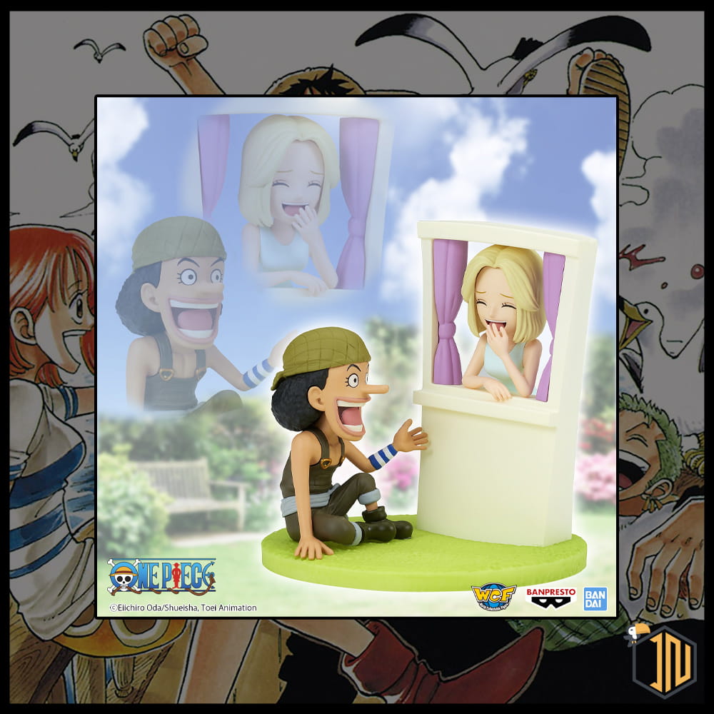 One Piece World Collectable Figure Log Stories - Usopp & Kaya